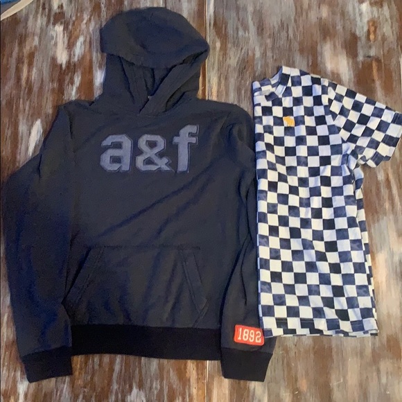 Abercrombie hoodie and t shirt bundle tshirt sweatshirt - Picture 1 of 7